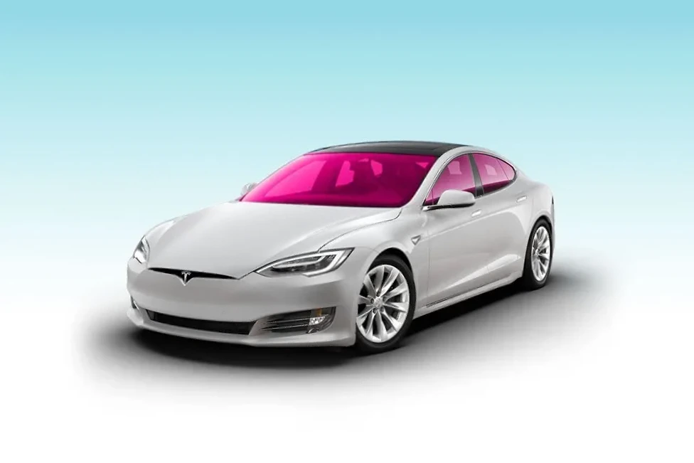 Window tint heat and UV rejection demonstration